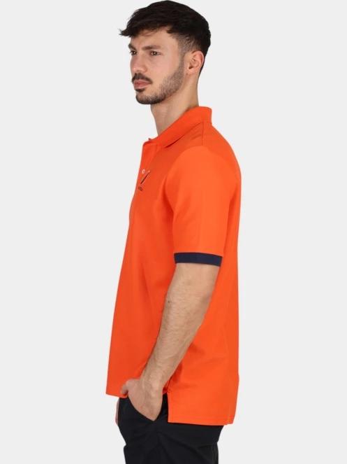 Nautica Pascal Polo Shirt férfi galléros póló narancssárga színben 3