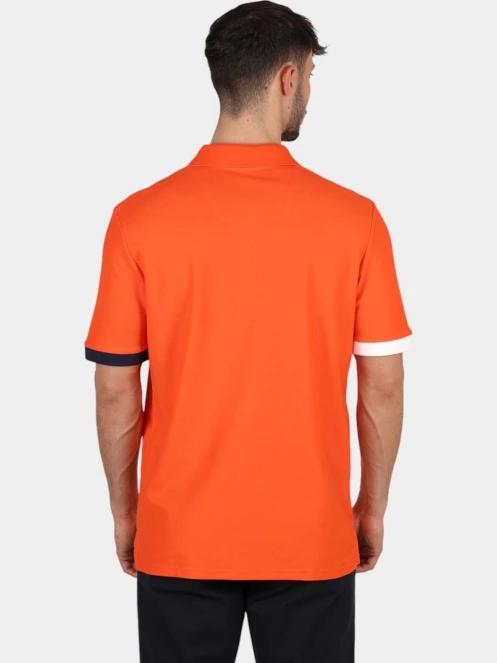 Nautica Pascal Polo Shirt férfi galléros póló narancssárga színben 4