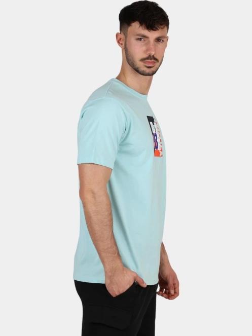 Nautica Lutz T-Shirt férfi rövid ujjú póló világoskék színben 5
