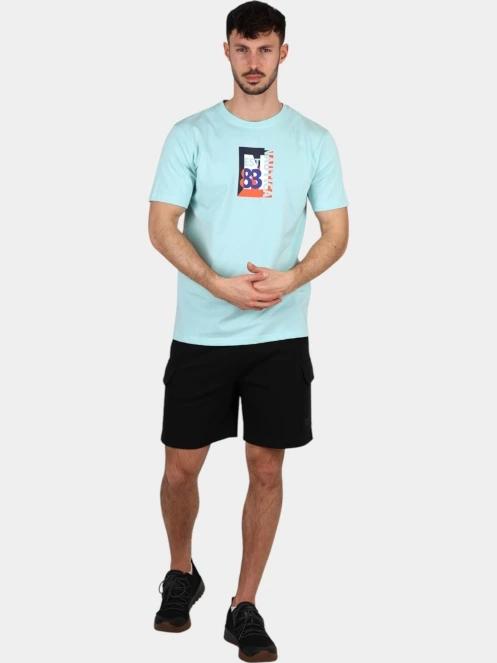 Nautica Lutz T-Shirt férfi rövid ujjú póló világoskék színben 6