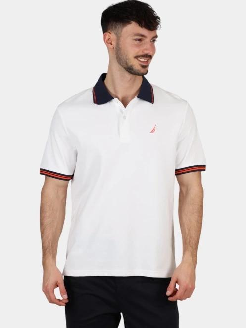 Nautica Leonid Polo Shirt férfi galléros póló fehér színben 2