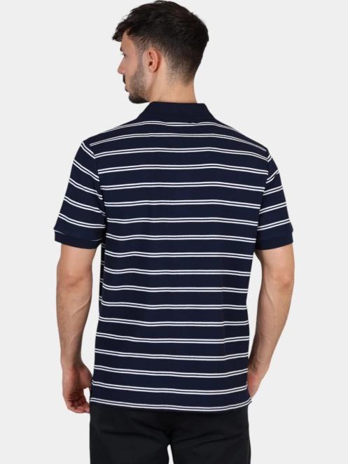 Nautica Klaus Polo Shirt férfi galléros póló sötétkék színben 4