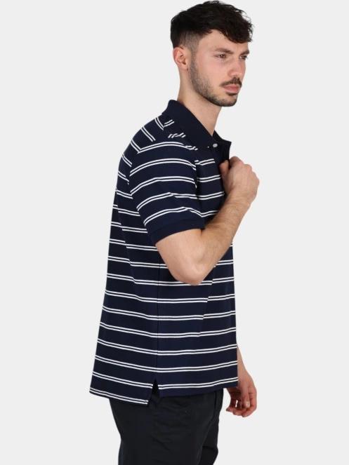 Nautica Klaus Polo Shirt férfi galléros póló sötétkék színben 5