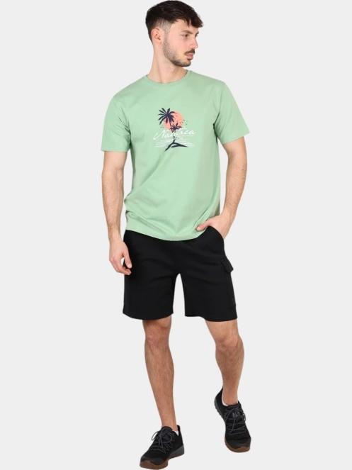 Nautica Raphael T-Shirt férfi rövid ujjú póló zöld színben 6