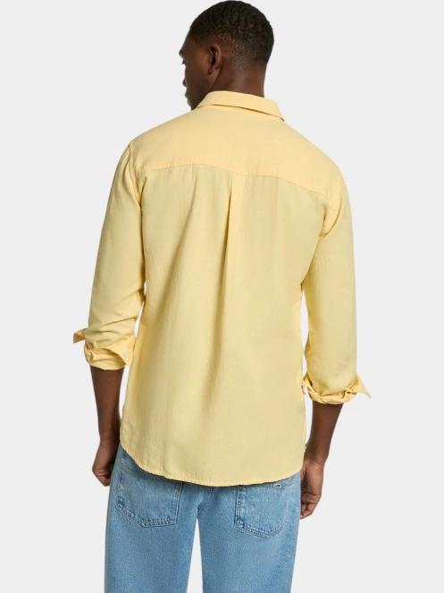 Nautica Barias Ls Shirt férfi hosszú ujjú ing narancssárga színben 3