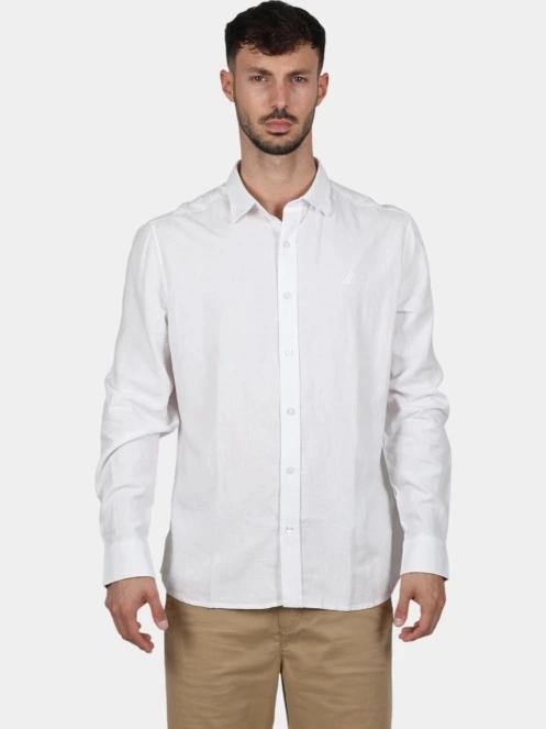Nautica Barias Ls Shirt férfi hosszú ujjú ing fehér színben 2