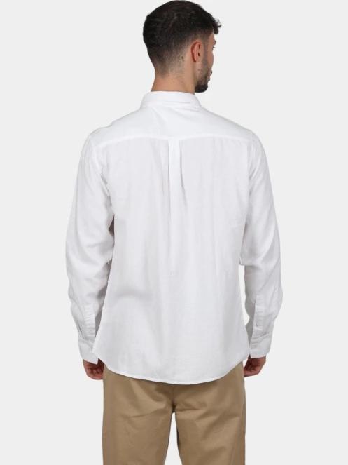 Nautica Barias Ls Shirt férfi hosszú ujjú ing fehér színben 4