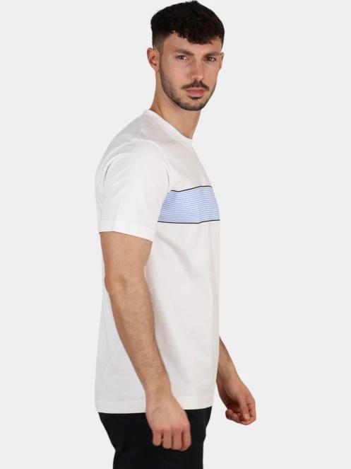 Nautica Sennen T-Shirt férfi rövid ujjú póló fehér színben 5