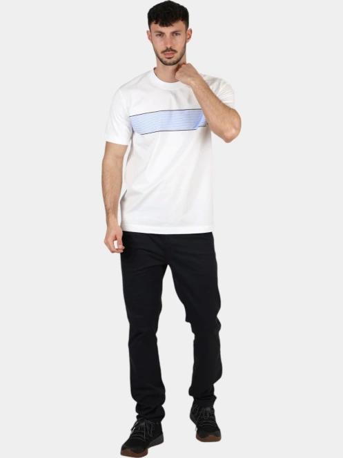 Nautica Sennen T-Shirt férfi rövid ujjú póló fehér színben 6