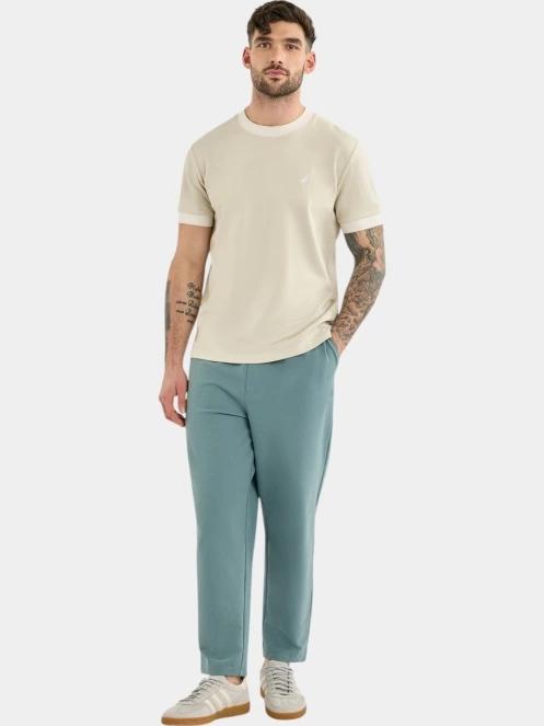 Nautica Sherford T-Shirt férfi rövid ujjú póló homok színben 4