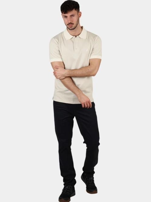 Nautica Harlyn Slim Fit Polo Shirt férfi galléros póló homok színben 6