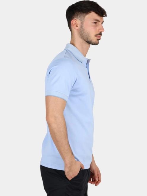 Nautica Harlyn Slim Fit Polo Shirt férfi galléros póló világoskék színben 5