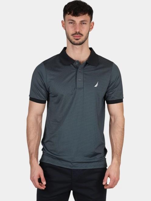 Nautica Saunton Slim Fit Polo Shirt férfi galléros póló zöld színben 2