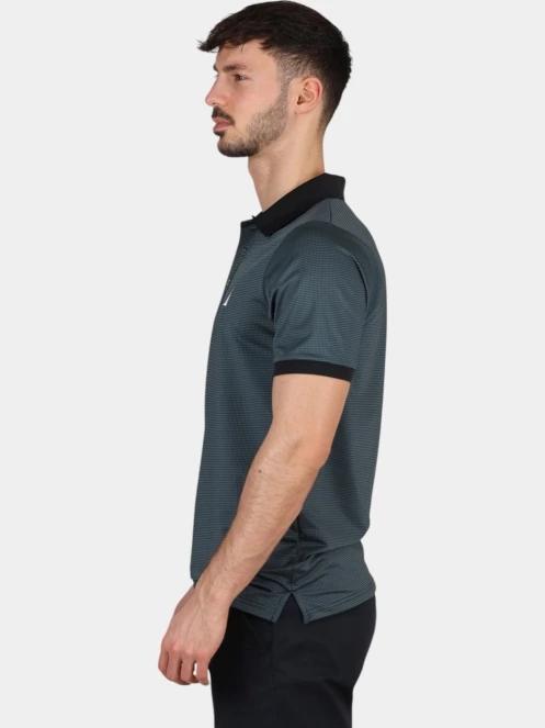 Nautica Saunton Slim Fit Polo Shirt férfi galléros póló zöld színben 3
