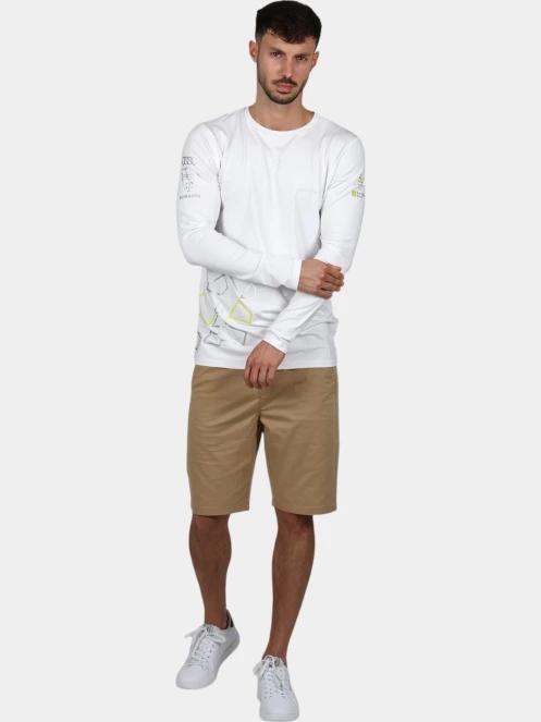 Nautica Lionel 2 LS T-Shirt férfi hosszú ujjú póló fehér színben 6