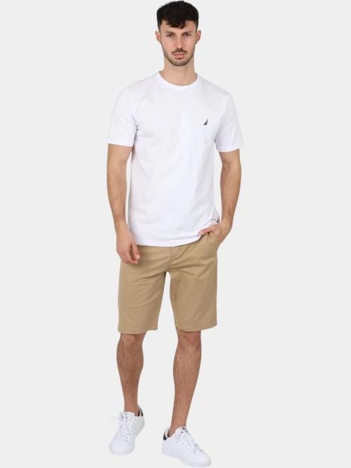 Nautica Leece T-Shirt férfi rövid ujjú póló fehér színben 5