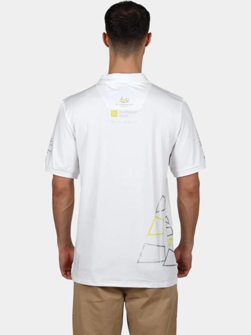 Nautica Leon 3 Polo Shirt férfi galléros póló fehér színben 4
