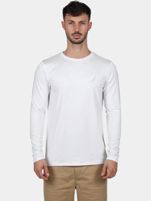 Nautica Lionel LS T-Shirt férfi hosszú ujjú póló fehér színben 2