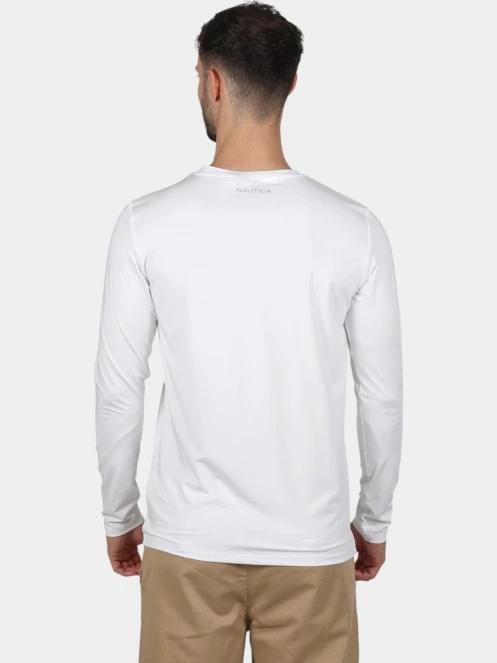 Nautica Lionel LS T-Shirt férfi hosszú ujjú póló fehér színben 4