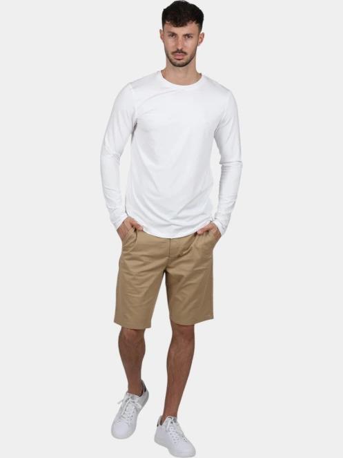 Nautica Lionel LS T-Shirt férfi hosszú ujjú póló fehér színben 5