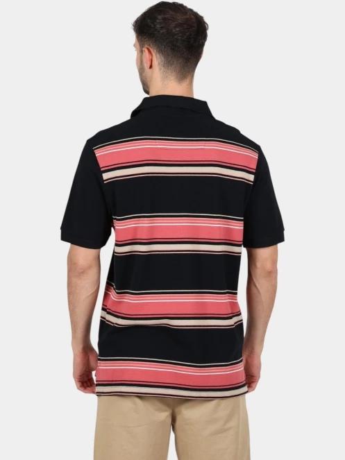 Nautica Coral Polo Shirt férfi galléros póló fekete színben 4