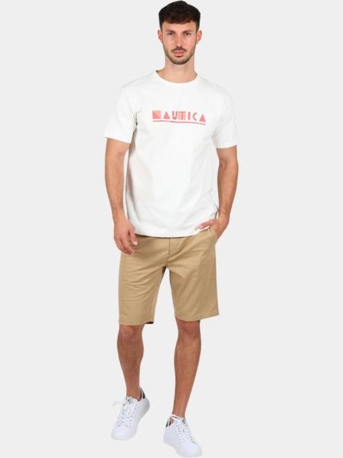 Nautica Drift SS T-Shirt férfi rövid ujjú póló fehér színben 5