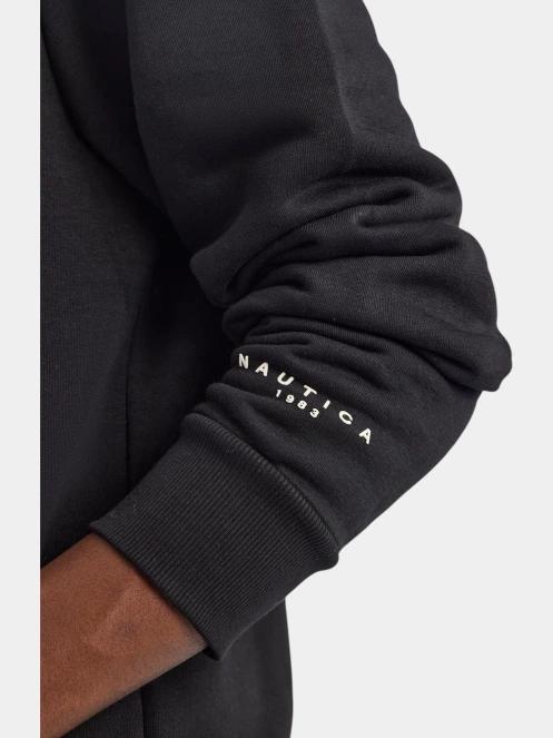 Nautica Finnik OH Hoodie férfi kapucnis pulóver fekete színben 6