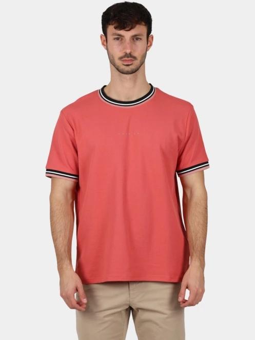 Nautica Seaton T-Shirt férfi rövid ujjú póló piros színben 2