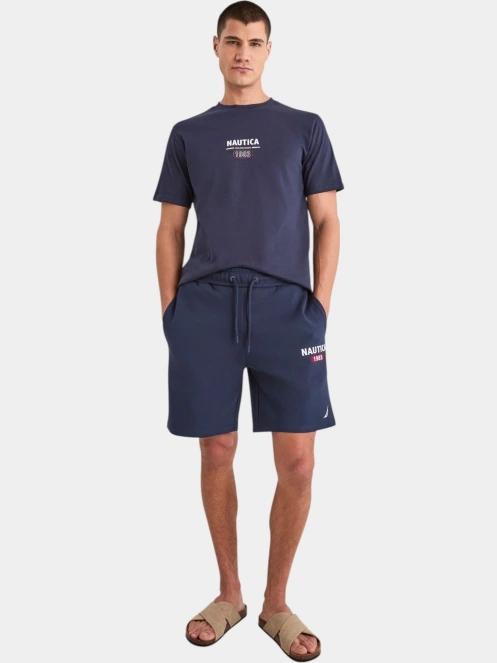 Nautica Sirena T-Shirt férfi rövid ujjú póló sötétkék színben 4