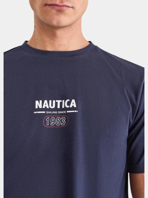 Nautica Sirena T-Shirt férfi rövid ujjú póló sötétkék színben 5