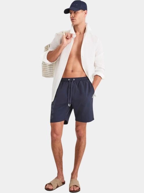 Nautica Salacia Swim Shorts férfi fürdőnadrág sötétkék színben 4