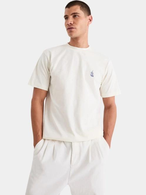 Nautica Kokay T-Shirt férfi rövid ujjú póló fehér színben 2