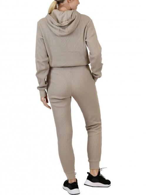 Nautica Luna Crop Hoody női kapucnis pulóver homok színben 4
