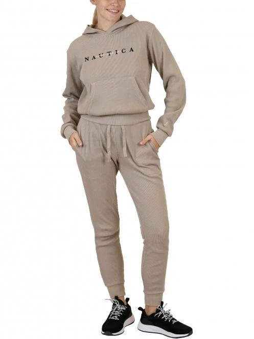 Nautica Luna Crop Hoody női kapucnis pulóver homok színben 5
