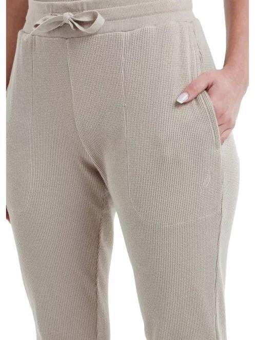 Nautica Bailey Jersey Pant női tréning nadrág homok színben 5