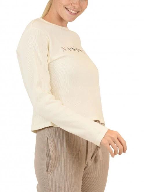 Nautica Starr LS T-Shirt női hosszú ujjú póló fehér színben 3