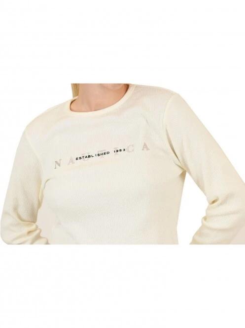 Nautica Starr LS T-Shirt női hosszú ujjú póló fehér színben 6