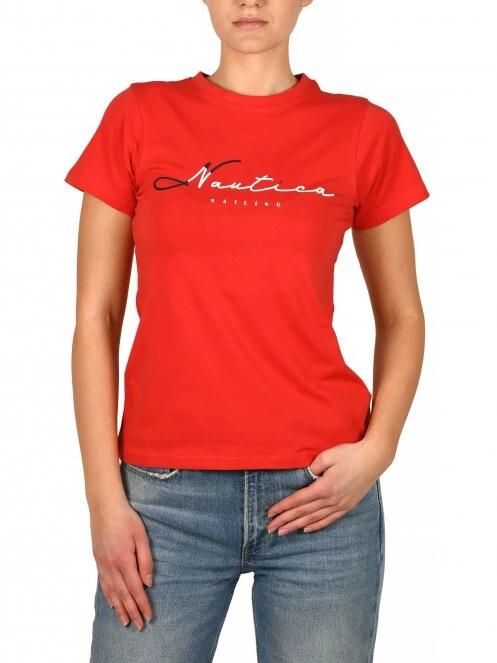 Nautica Orla T-Shirt női rövid ujjú póló piros színben 2