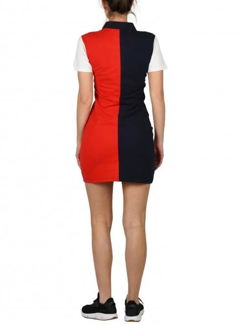 Nautica Aime Dress női galléros ruha sötétkék színben 4