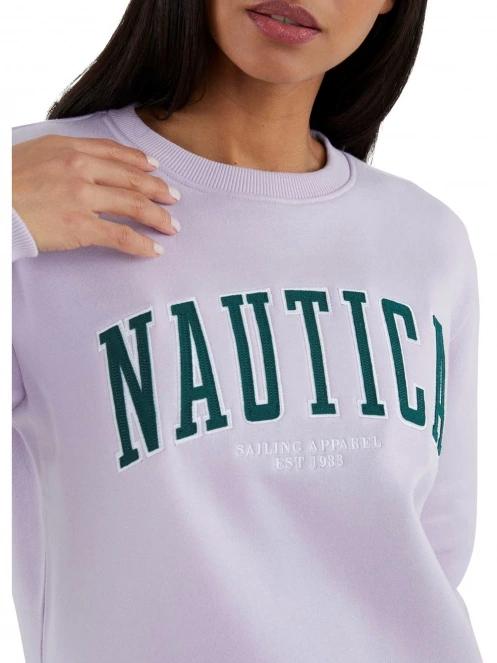 Nautica Ophelia Sweatshirt női pulóver lila színben 5
