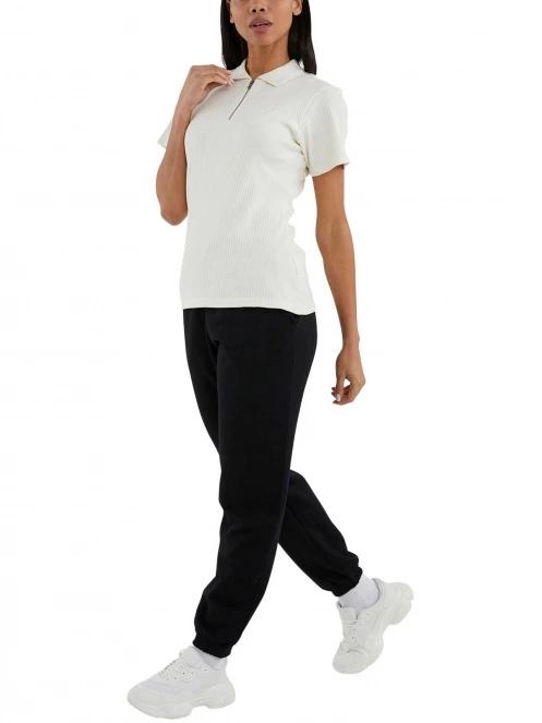 Nautica Bea Polo Shirt női galléros póló homok színben 4