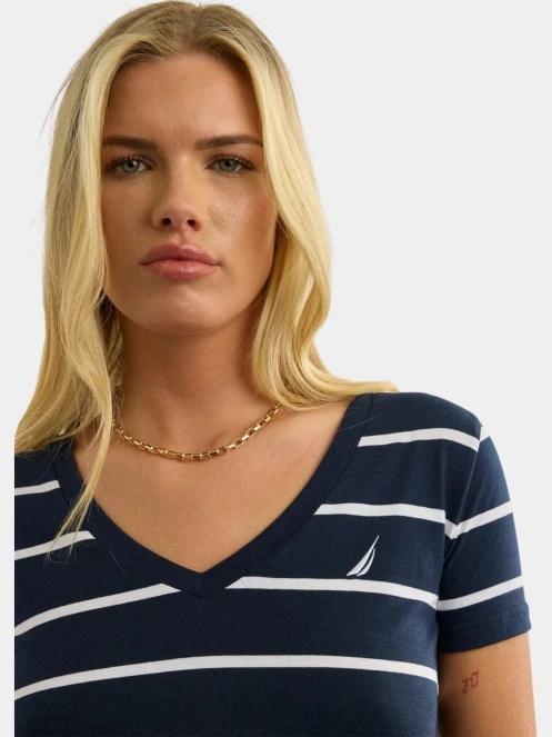 Nautica Hosta T-Shirt női rövid ujjú póló sötétkék színben 5