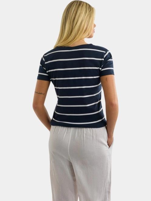 Nautica Hosta T-Shirt női rövid ujjú póló sötétkék színben 3