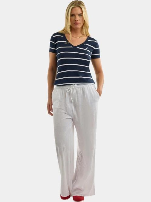 Nautica Hosta T-Shirt női rövid ujjú póló sötétkék színben 4