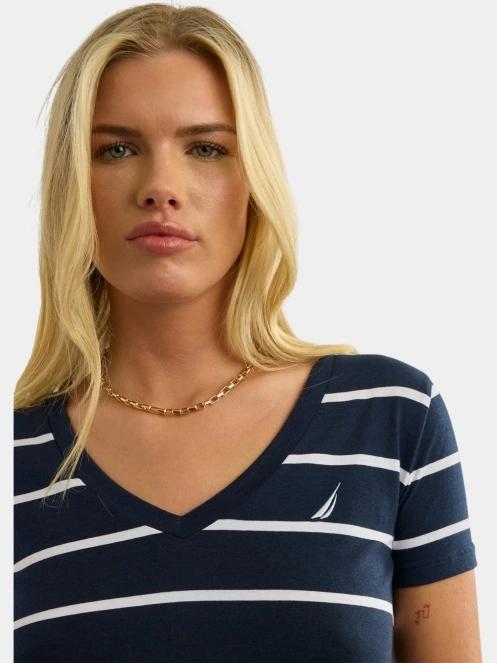 Nautica Hosta T-Shirt női rövid ujjú póló sötétkék színben 5