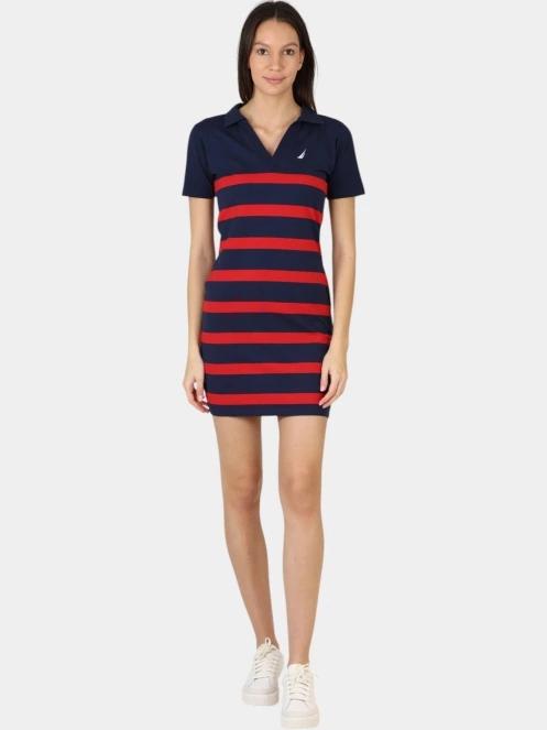 Nautica Palmer Dress női ruha sötétkék színben 2