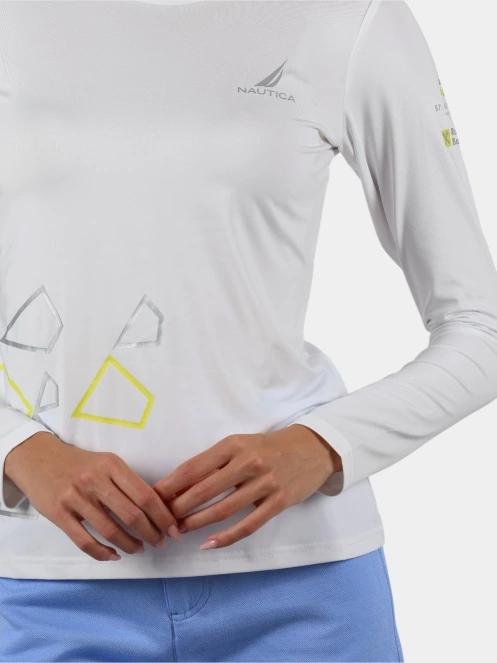 Nautica Lisa 2 LS T-Shirt női hosszú ujjú póló fehér színben 9
