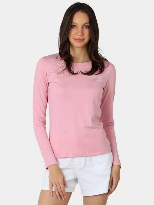 Nautica Lisa Long Sleeve T-Shirt női hosszú ujjú póló rózsaszín színben 2