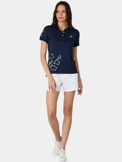 Nautica Layla 2 Polo női galléros póló sötétkék színben 5