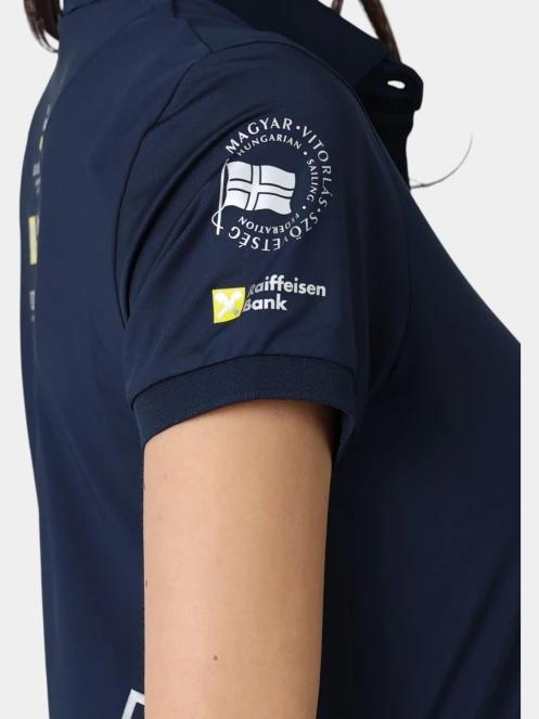 Nautica Layla 2 Polo női galléros póló sötétkék színben 7